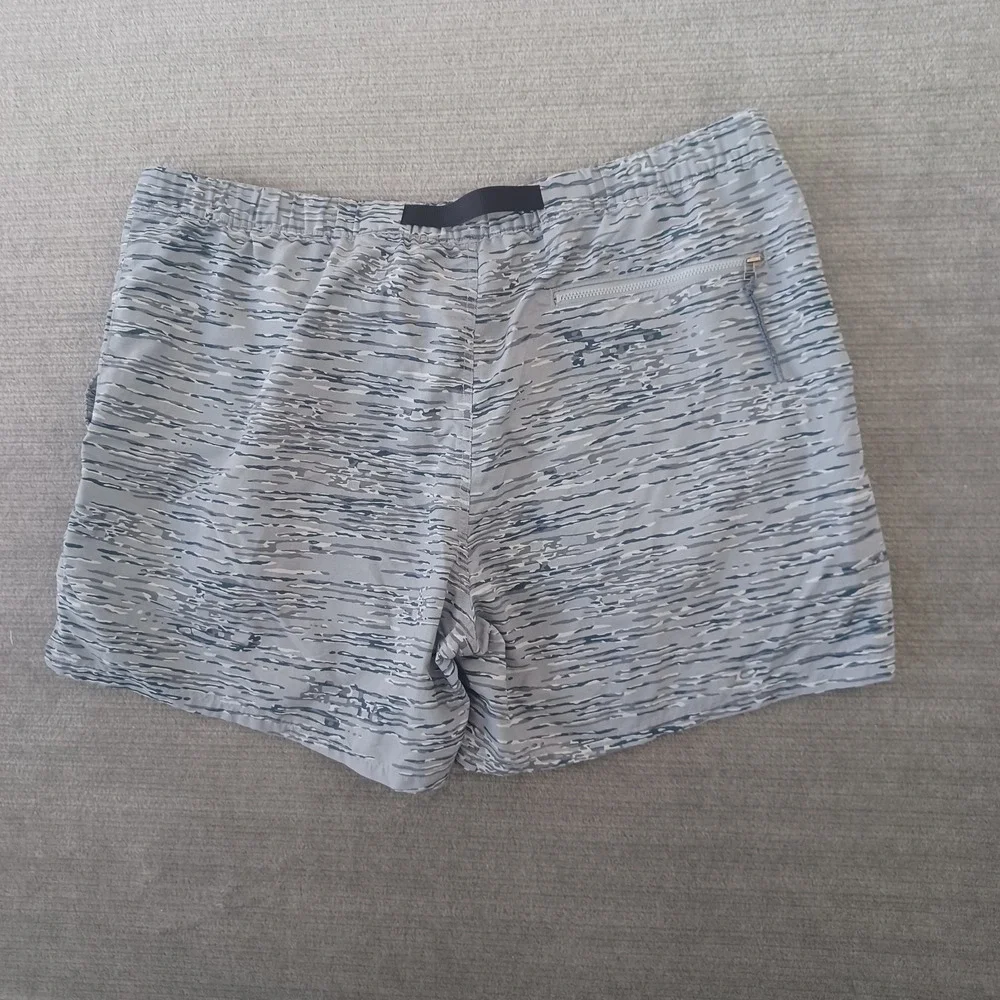 REI Trailmade Amphib Shorts‎ Mens XL Gray Belted Ripstop Hiking Swim UPF 50